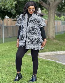 Afro-Majestic Kimono (Plain)