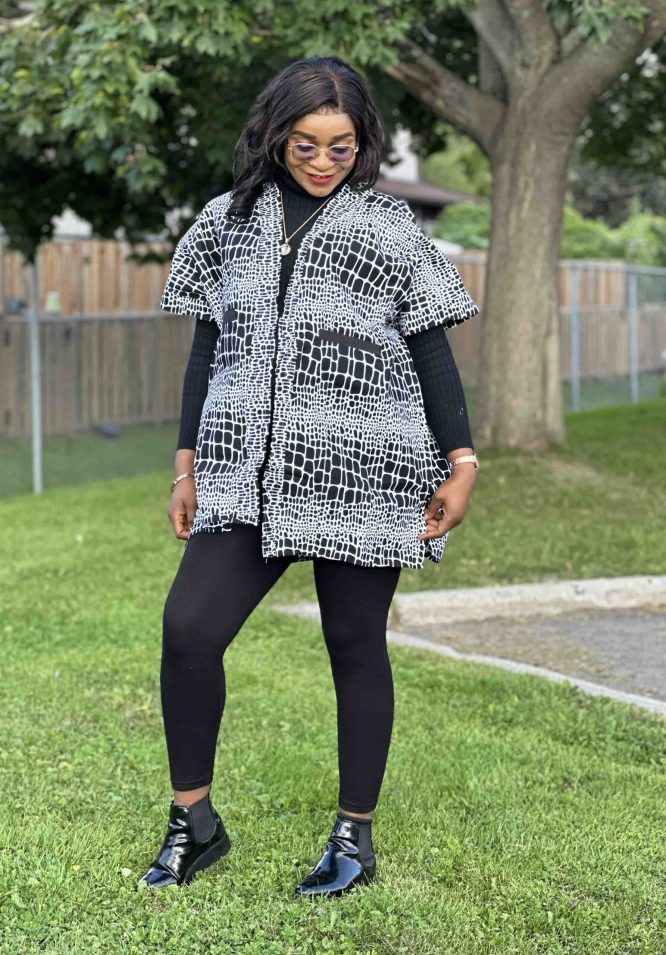 Afro-Majestic Kimono (Plain)