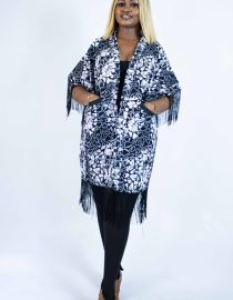 Afro-Majestic Kimono (Fringe)