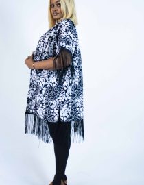 Afro-Majestic Kimono (Fringe)