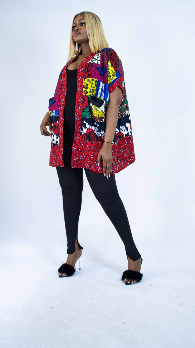 Afro-Majestic Kimono (Plain)