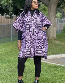 Afro-Majestic Kimono (Plain)