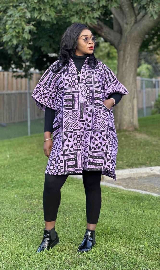 Afro-Majestic Kimono (Plain)
