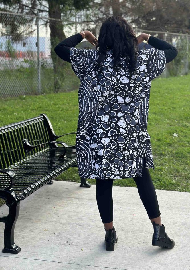 Afro-Majestic Kimono (Plain)