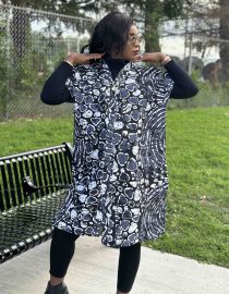 Afro-Majestic Kimono (Plain)