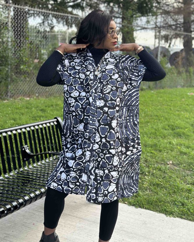 Afro-Majestic Kimono (Plain)