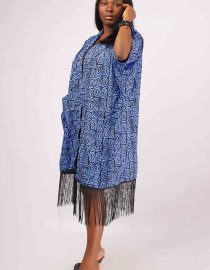 Afro-Majestic Kimono (Fringe)