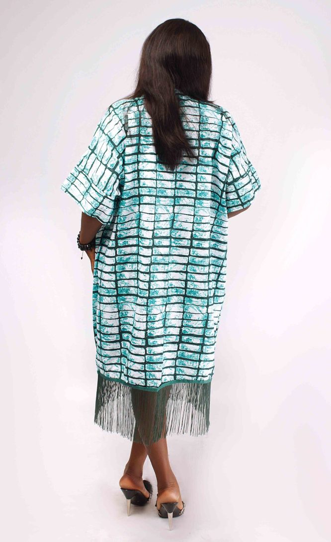 Afro-Majestic Kimono (Fringe)