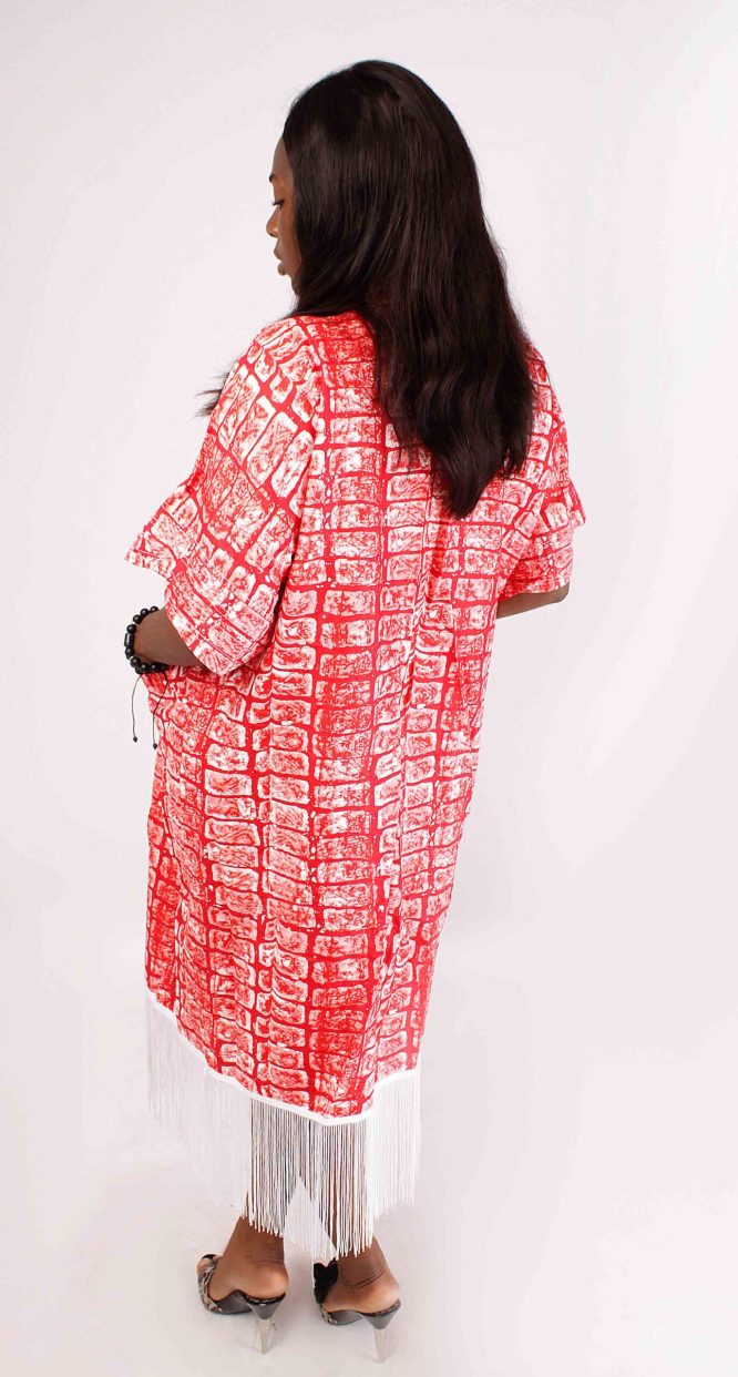 Afro-Majestic Kimono (Fringe)