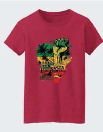 Rasta Power Print T-Shirt