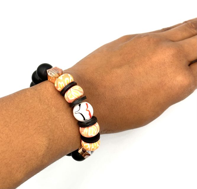 Nubian Sunburst Hand Beads