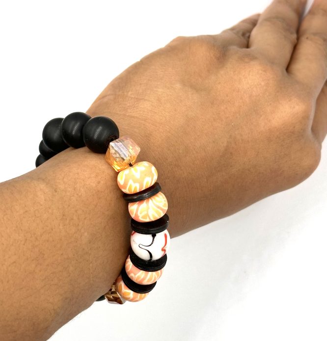 Nubian Sunburst Hand Beads