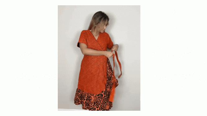 Adaeze Wrap Gown