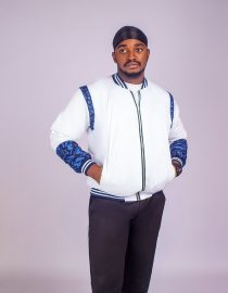 Sleek Savannah Varsity Jacket