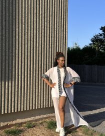 Afro-Majestic Kimono (Chiffon)