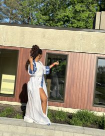 Afro-Majestic Kimono (Chiffon)