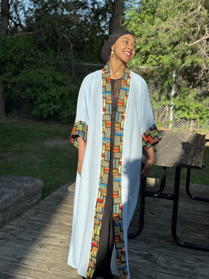 Afro-Majestic Kimono (Chiffon)
