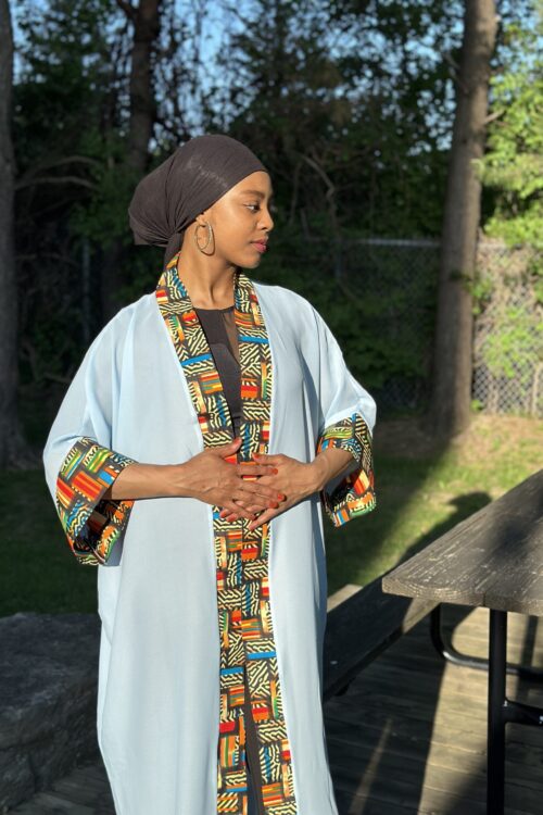 Afro-Majestic Kimono (Chiffon)