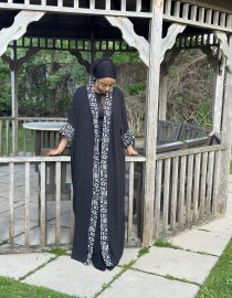 Afro-Majestic Kimono (Chiffon)