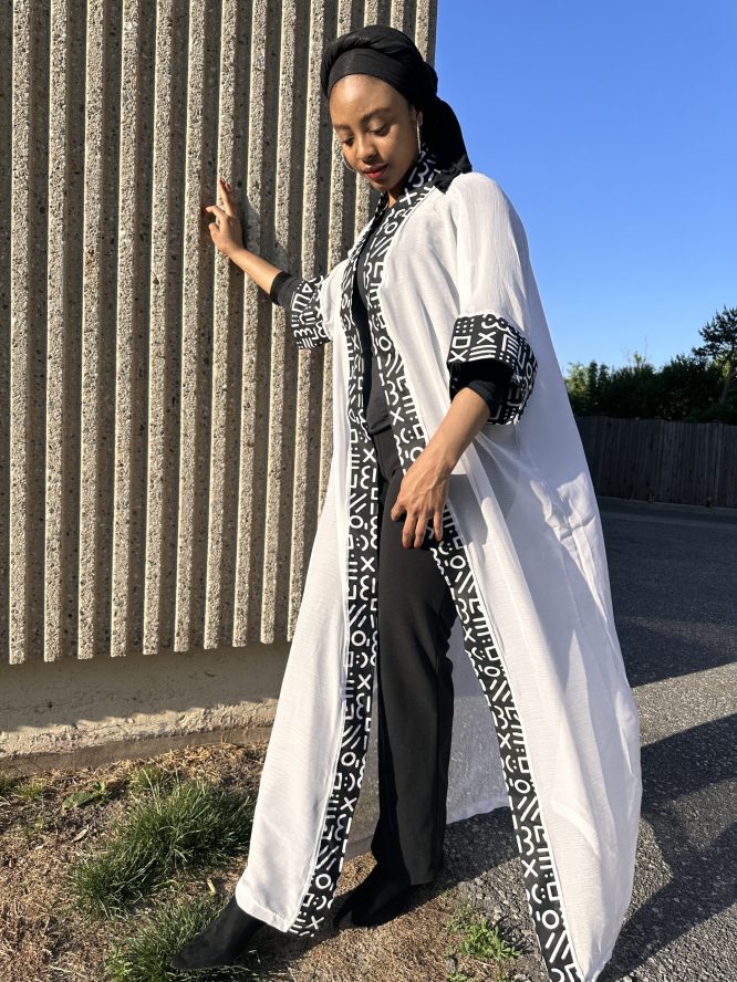 Afro-Majestic Kimono (Chiffon)
