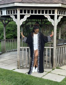 Afro-Majestic Kimono (Chiffon)
