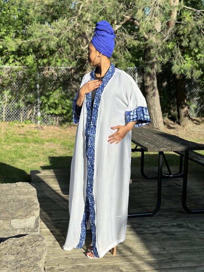 Afro-Majestic Kimono (Chiffon)