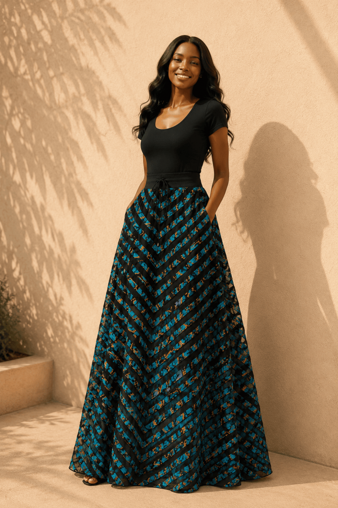 Basket Long skirt