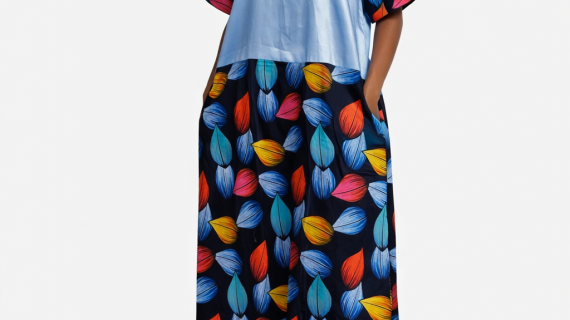 Afro-chic Long  Gowns
