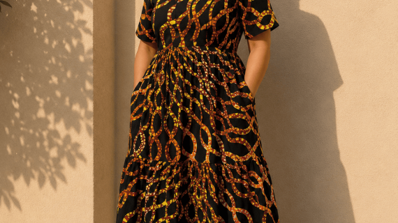 Nikazy Long Carribean Dress