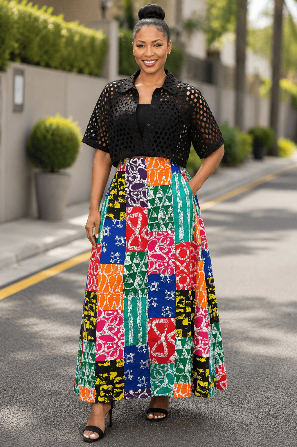 Adanma 2 piece Long skirts