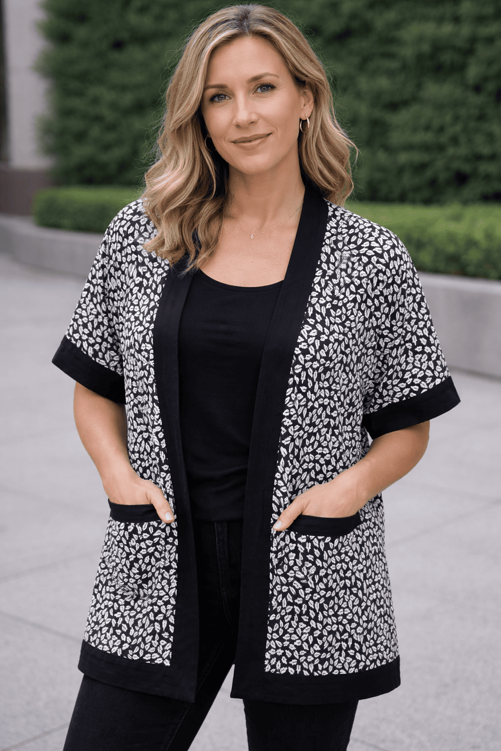 Afro- Classy Kimono (small)