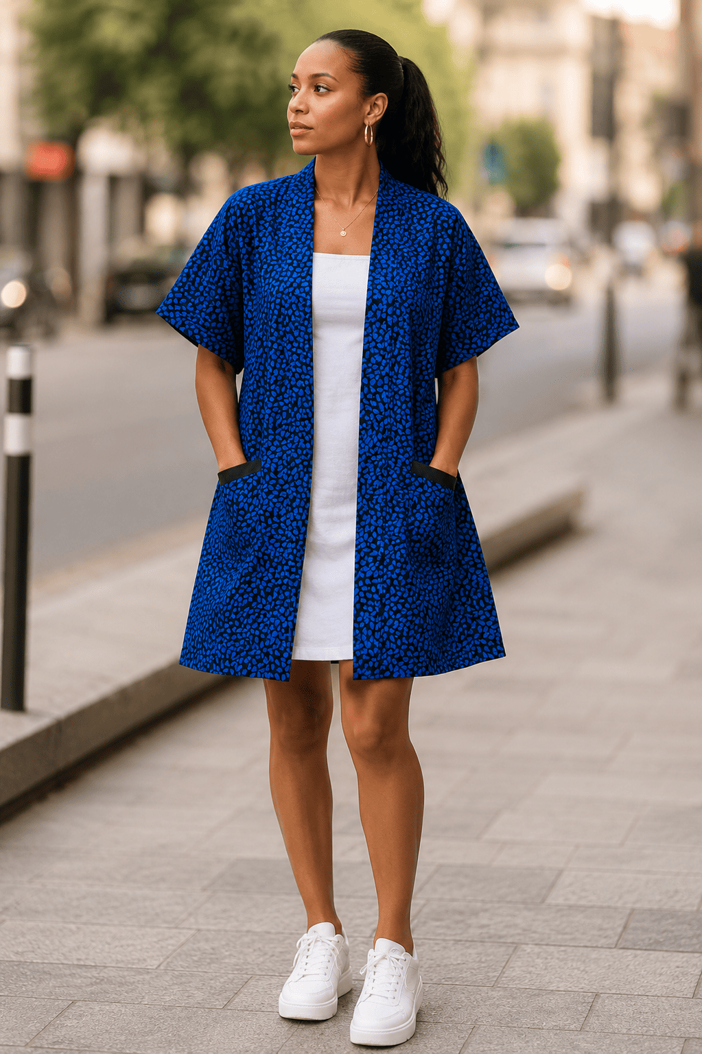 Afro- Classy Kimono (small)