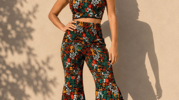 Bloom Luxe Smocked Ruffle Co-ord Set