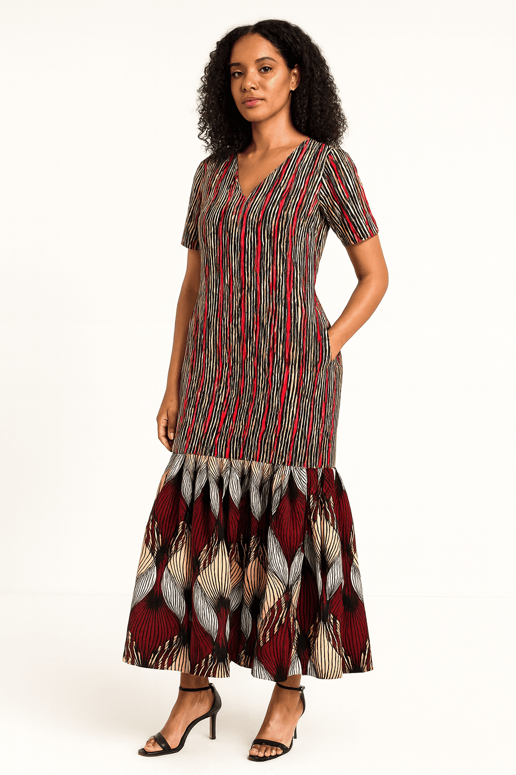 Dalila Afro-Long dress